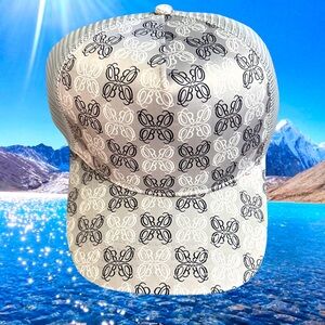 Bravest Studios FW ‘22 Madrid Monogram Trucker Hat Snapback Grey/Black Brand New